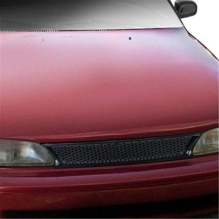 SPEC D TUNING Spec D Tuning HG-COR93TR Front Hood Rear Grill Guard for 1993-1997 Toyota Corolla HG-COR93TR
